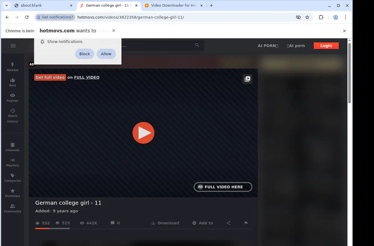 HotMovs Video Downloader screenshot 2